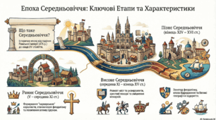Поняття «Середні віки» та періодизація Середньовіччя.