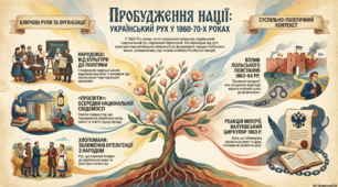 Національний рух і суспільно-політичне життя в 60-х рр. ХІХ ст.