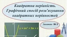 Квадратні нерівності