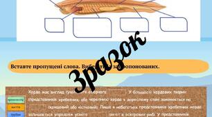 Робочий аркуш👩‍🏫 з теми «Хордові тварини. Головохордові» (біологія, 7 клас)