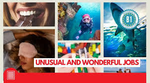Unusual and wonderful jobs. Reading 9 grade