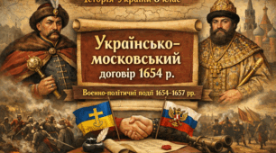 Українсько-московський договір 1654 р. Воєнно-політичні події 1654-1657 рр.