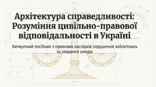 Презентація на тему "Цивільно-правова відповідальність."