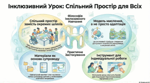 Інклюзія як дизайн :створюємо урок для кожного.Практичний кейс з географії 6 клас НУШ «Гідросфера- водна оболонка Землі»