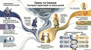 Порівняльна характеристика образів дітей за твором В.Винниченка "Віють вітри, віють буйні..."