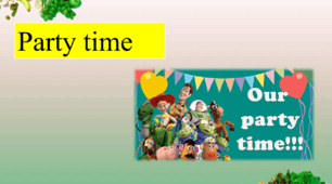 Презентація до уроку "Party time" 5 клас