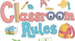 Classroom rules (must/mustn't)