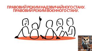 Правовий режим надзичайного та воєнного стану. (Правовий браслет)