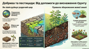 Вплив добрив та пестицидів на виснаження ґрунтів