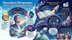 Презентація "Михайло Петренко "Дивлюсь я на небо..."