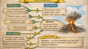 Фішбоун "ВУЛКАНИ"