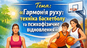 Конспект дистанційного уроку з фізичної культури для учнів 8 класу за модулями: Здоровий спосіб життя, Баскетбол, Баскетбол 3х3.