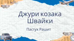 Джури козака Швайки. Пастух Рашит. 8 клас