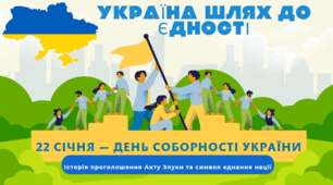 Презентація "Україна: Шлях до єдності". День Соборності України