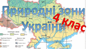 Діагностувальна робота № 3 "Природні зони України"