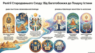 Міфологія. Релігійні уявлення. Язичницькі вірування народів Стародавнього Сходу. Поява монотеїстичних релігій.