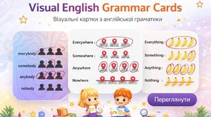 Англійська мова | Visual English Grammar Cards