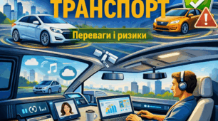 8 клас STEM. Самокерований транспорт. Переваги і ризики. Новий робочий простір людини у самокерованих автомобілях