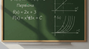 Роз'язування задач на знаходження первісної (самостійна робота)