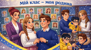 Виховна година для дітей з ООП: «Мій клас – моя родина» (з наголосами)