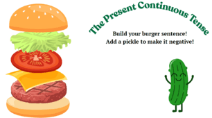 The Present Continuous Tense (Burger)