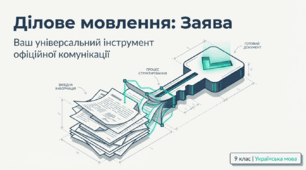 Презентація. Ділове мовлення. Заява.