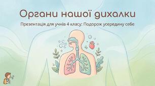 Які органи утворюють дихальну систему. ЯДС 3 клас