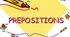 Prepositions