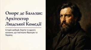 Презентацію "Оноре де Бальзак. Історія амбіцій, боргів та одного кохання"