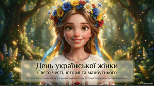 25 лютого — День української жінки (День українки)