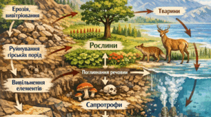 Біогеохімічні цикли як необхідна умова існування біосфери.