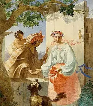 Image of Циганка-ворожка (Шевченко) — Вікіпедія