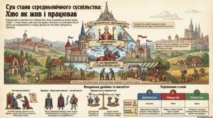 Стани середньовічного суспільства.