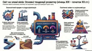 Основні тенденції соціально-економічного та політичного розвитку провідних країн Західної Європи та Америки