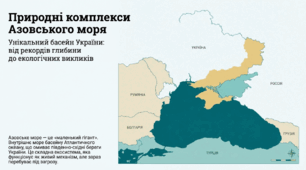 Природні комплекси Азовського моря.