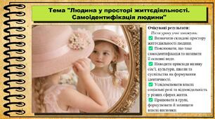 Людина у просторі життєдіяльності. Самоідентифікація людини. Громадянська освіта. 7 клас. До модельної програми Пометун О.