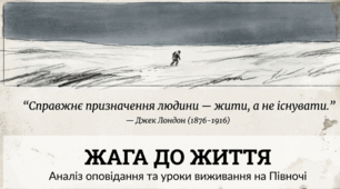 Відеосупровід до уроку на тему : Джек Лондон  «Любов до життя».
