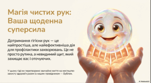 Презентація "Як правильно мити руки"