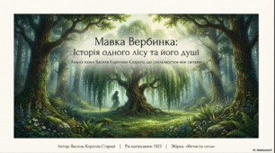 Презентація «Мавка Вербинка» за твором Василя Короліва-Старого