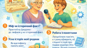 Завдання до теми «Міфи в історії. Усна історія» для 5 класу