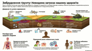 Вплив забруднених ґрунтів на здоров’я людини