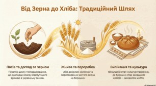Хліборобство – традиційна основа українського господарювання та культуротворення. 