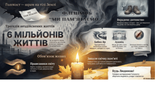 Флешмоб "Ми пам'ятаємо" (до Дня пам'яті жертв Голокосту)