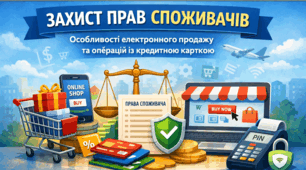 Практична робота. Захист прав споживачів. Особливості електронного продажу та операцій із кредитною карткою