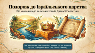 Подорож до Ізраїльського царства. Від кочівників до величних храмів Давньої Палестини