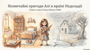 Презентація до твору Галини Малик "Незвичайні пригоди Алі в країні Недоладії"