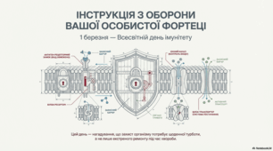 Інструкція з оборони вашої особистої фортеці. 1 березня - Всесвітній день імунітету