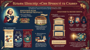 Вільям Шекспір (інфографіка)