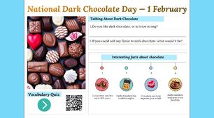 National Dark Chocolate Day — 1 February