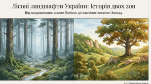 Природні зони України. Зони мішаних і широколистяних лісів
